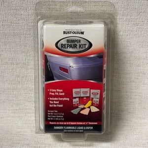 Rust-Oleum BUMPER
REPAIR KIT - 3-Step: Prep, Fill, Sand - New/Factory Sealed!